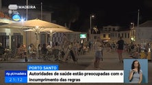 Imagem de Covid-19: Autoridades de saúde do Porto Santo preocupadas com ajuntamentos noturnos (Vídeo)