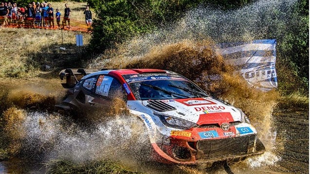 Imagem de Rovanperä vence Rali da Acrópole e fica mais perto do título
