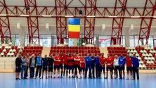 Imagem de Equipa do Madeira Andebol fez treino de adaptação ao recinto que recebe o jogo da 2ª mão da final da Taça Challenge