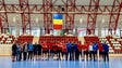 Imagem de Equipa do Madeira Andebol fez treino de adaptação ao recinto que recebe o jogo da 2ª mão da final da Taça Challenge