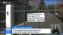Imagem de Pais garantem que lhes foi dito que a escola iria encerrar (vídeo)