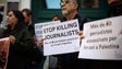 Guerra em Gaza já provocou a morte de 50 jornalistas