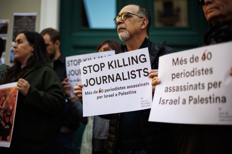 Guerra em Gaza j provocou a morte de 50 jornalistas