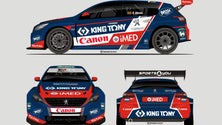 Imagem de Francisco Abreu piloto da Peugeot Portugal no TCR Europa com Peugeot 308 TCR