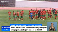 Marítimo prepara jogo com o Tondela (Vídeo)