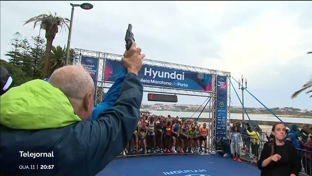 Meia maratona do Porto junta 10.000 atletas