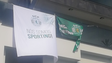 Imagem de Casa de CR7 com bandeiras do Sporting