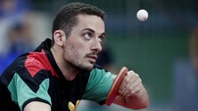 Imagem de Marcos Freitas na terceira ronda preliminar do Open da Austrália em ténis de mesa