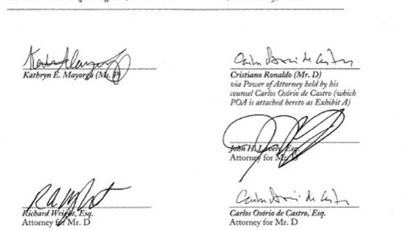 Imagem de Der Spiegel acredita que os documentos publicados no caso Ronaldo são autênticos