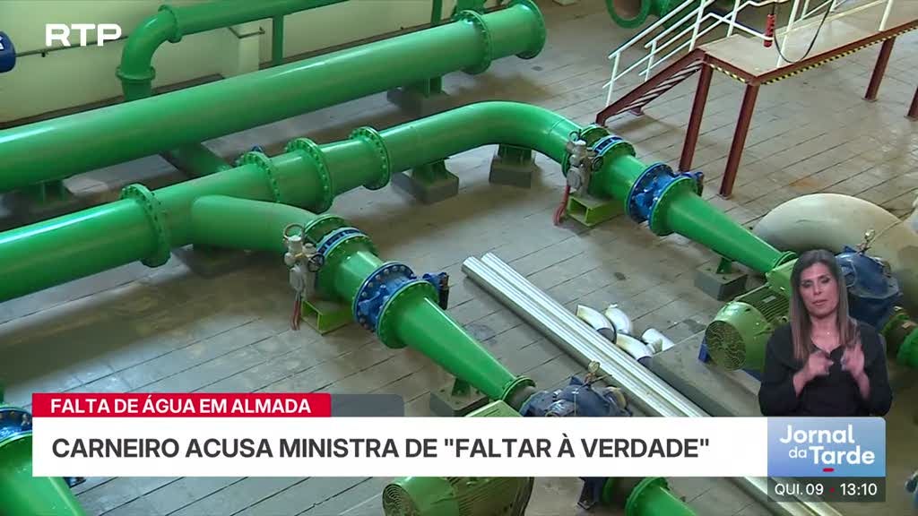 Imagem de Falta de água em Almada. PS e PSD trocam acusações