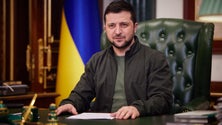 Imagem de Zelensky sabe da clareza da posição portuguesa