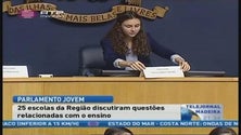 A Assembleia Legislativa Regional recebeu mais uma edição do Parlamento Jovem (Vídeo)