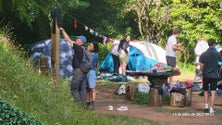 Campismo ilegal no Ribeiro Frio (fotogaleria)