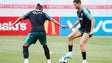 Portugal cumpre último treino em Kratovo