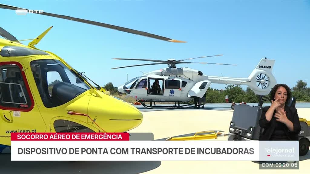 Imagem de Base INEM de Viseu não tem hangar. Autarquia garante operacionalidade
