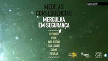 Mergulho Seguro: Campanha alerta para os perigos do mergulho