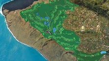 Imagem de Projeto de campo de golfe reformulado para investimento de turismo