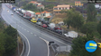 Acidente congestiona subida do Caniço