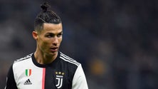 Imagem de Cristiano Ronaldo regressou ao centro de treinos da Juventus