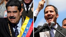 Imagem de Maduro disponível para reunir-se com Juan Guaidó para dialogar