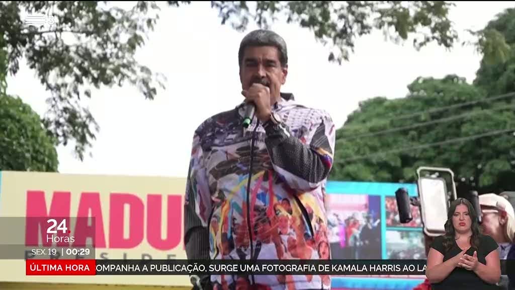 Eleições Venezuela. Nicolas Maduro ameaça com derramamento de sangue