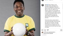 Imagem de Pelé foi operado a um tumor no intestino