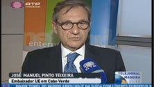 Imagem de Embaixador da UE em Cabo Verde está na Madeira para dar a conhecer as potencialidades daquele arquipélago (Vídeo)