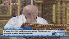 Um padre com 100 anos que ainda celebra missa