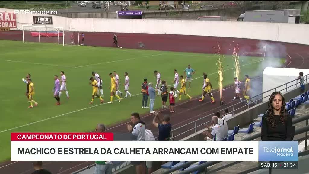 Duelo madeirense termina sem golos em Machico (vídeo)