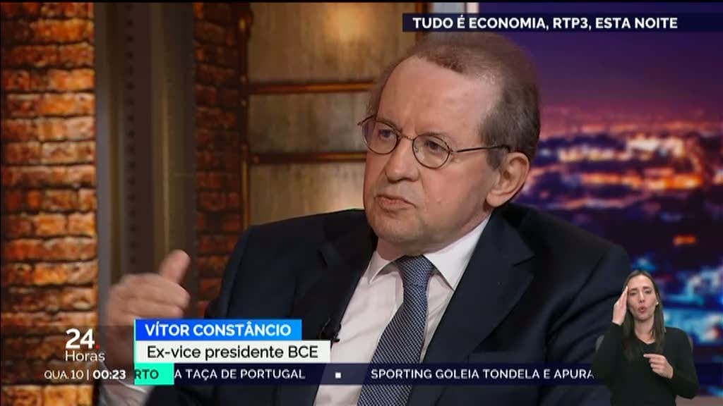 Vítor Constâncio considera que inflação em Portugal "está domada"