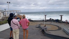 Imagem de Ondulação marítima na costa norte da Madeira foi impressionante (vídeo)