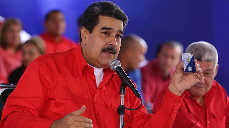 Imagem de Nicolás Maduro emitiu títulos garantidos por lingotes de ouro
