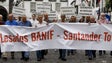 Lesados do Banif recebem Marcelo Rebelo de Sousa com manifestação no Funchal