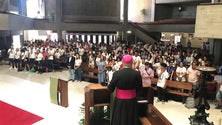 Imagem de Bispo D. Nuno Brás esteve com os jovens madeirenses