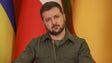 Imagem de Volodymyr Zelensky fala hoje ao parlamento português