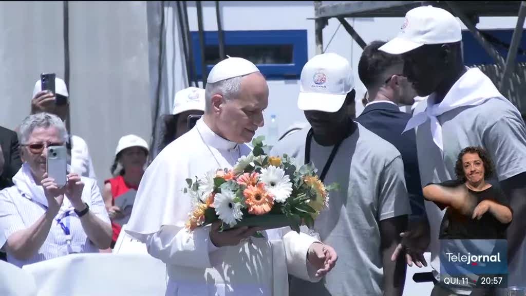 Leão XIV. Dignidade humana não tem passaporte