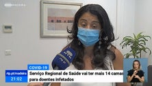 Imagem de Covid-19: Serviço de Saúde da Madeira vai ter mais 14 camas para doentes infetados (Vídeo)