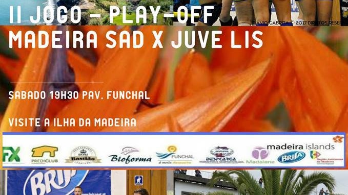 Imagem de Madeira Sad volta a vencer Juve Lis agora por 28-18 e segue para as meias finais do play-off