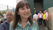 Imagem de Susana Prada reitera criticas às perdas de água (vídeo)