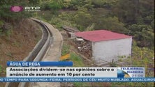 Imagem de Preço da água de rega na Madeira vai subir 10%