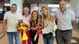 Madalena Costa recebida em festa no aeroporto da Madeira (vídeo)