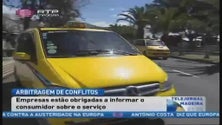 Imagem de Profissionais de táxi já utilizam dísticos do centro de arbitragem