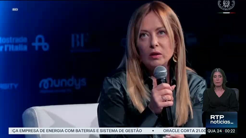Imagem de Tensão diplomática. Meloni diz que relação com EUA deve voltar à normalidade