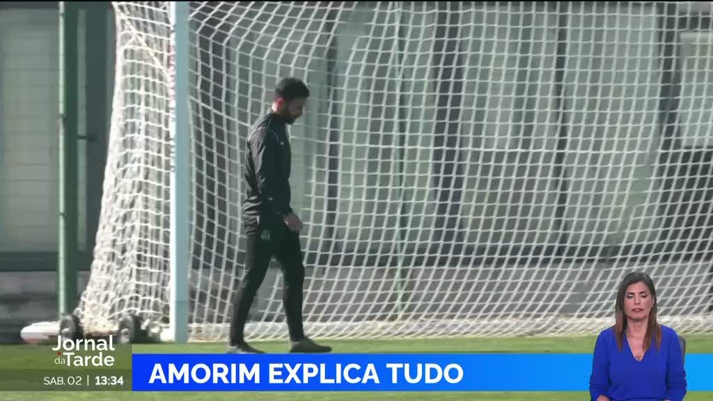 Rúben Amorim esclarece que apenas antecipou em alguns meses a saída de Alvalade