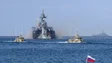 Imagem de Forças Armadas acompanham navios de guerra russos na passagem por mar português