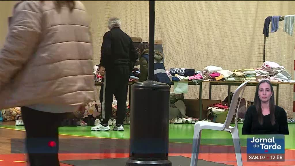 Imagem de Evacuadas zonas críticas de Santarém