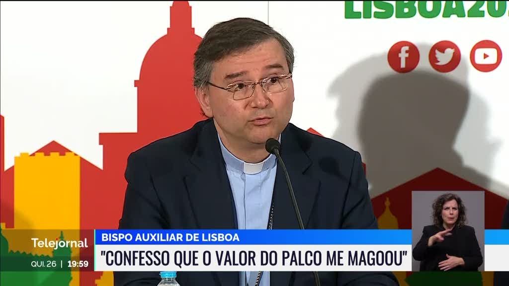 Bispo auxiliar de Lisboa: "Confesso que o valor do palco me magoou"