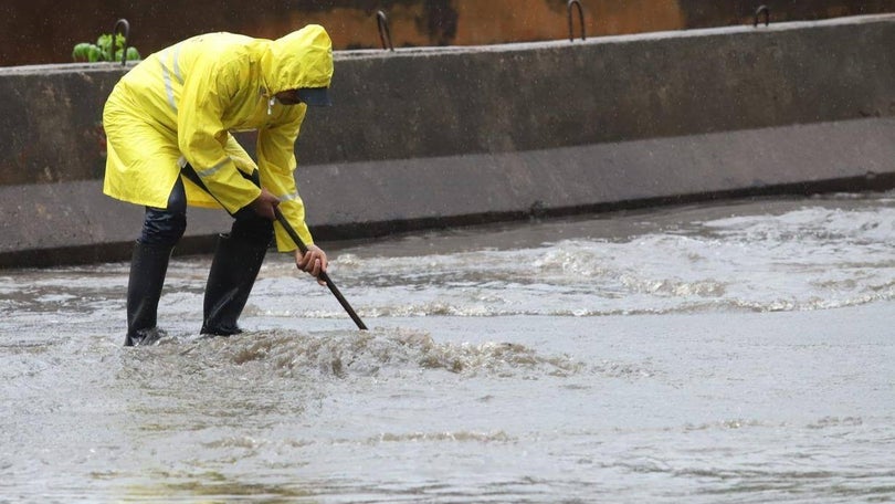 Chuva originou inundações em Coimbra e na Figueira da Foz