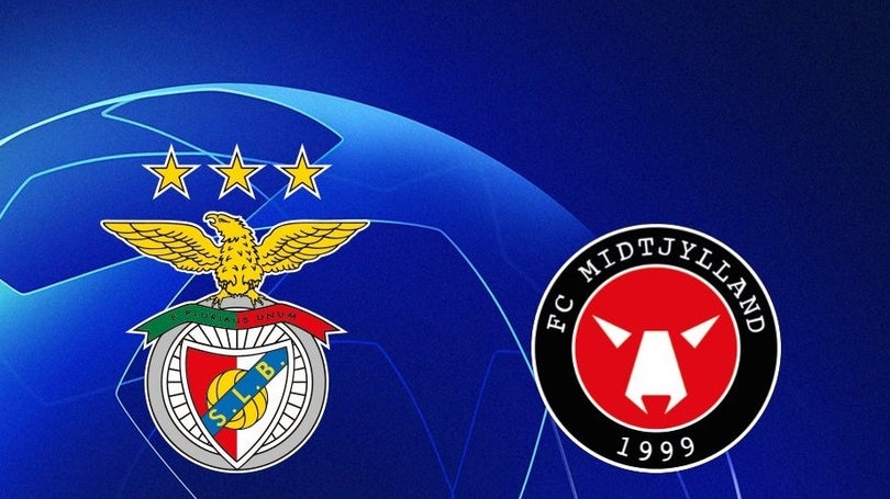 Imagem de Midtjylland no caminho do Benfica na Liga dos Campeões