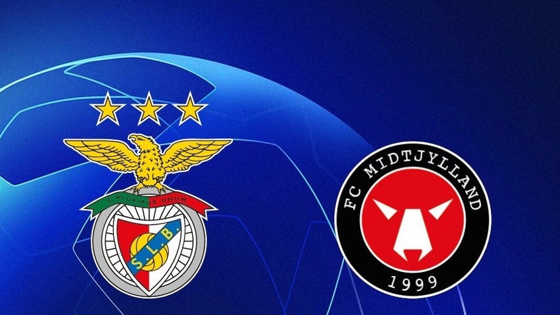 Midtjylland no caminho do Benfica na Liga dos Campeões